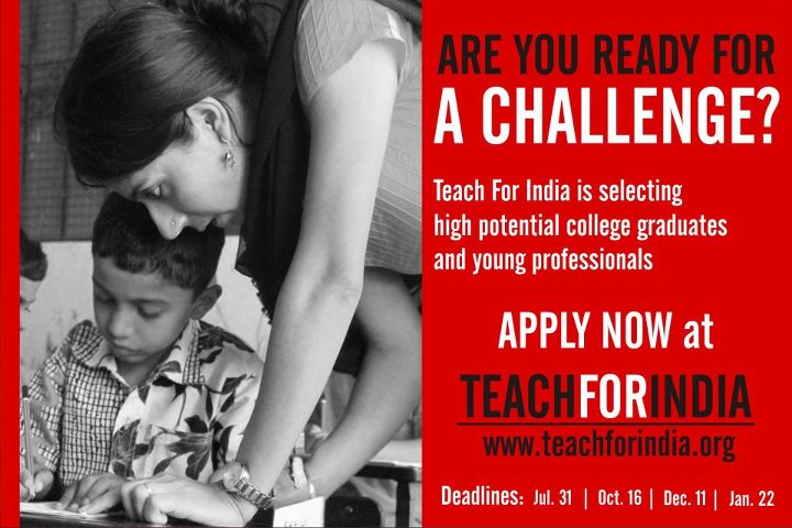 Teach For India Fellowship Dates 2018